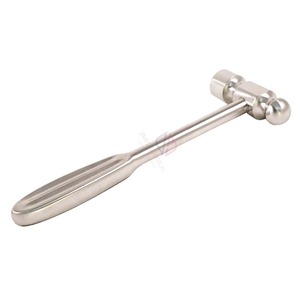 Cloward Mallet <b>Ball</b> & Pean Shaped Head Hammer, German Stainless Steel, 655g & 300g, Durable Precision Tool for Professionals - Product Image 3