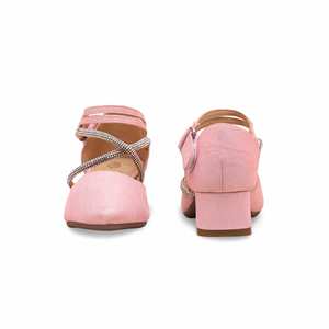 รองเท้าส้นเตี้ย KD2418สาวๆสีชมพูแฟนซี - Product Image 2