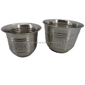 Maceta de flores de Metal, espejo pulido para restaurante, jardín, accesorios decorativos para macetas florales - Product Image 3