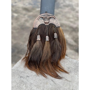 Sporran de Pelo de Caballo Escocés, Diseño Celta, Bolsa para Kilt Tradicional de las Tierras Altas, Accesorio Hecho a Mano de Primera Calidad - Product Image 1