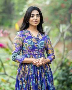 ชุดเดรสยาวพิมพ์ลายดอกไม้สไตล์ลำลองน่ารักแฟชั่นใหม่ประจำฤดูร้อนปี 2026 ของ AARYA แบบหลวมสไตล์ตะวันตก แขนยาวสำหรับผู้หญิง ซักได้ - Product Image 5