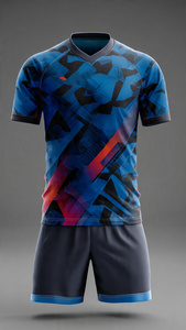 ชุดยูนิฟอร์มรักบี้แบบกระดุมหน้าสั่งทำพิเศษ เสื้อโปโลและกางเกงขาสั้นแบบซับลิเมชั่น แห้งเร็ว และชุดยูนิฟอร์มรักบี้แบบซับลิเมชั่นสำหรับฟุตบอล - Product Image 2