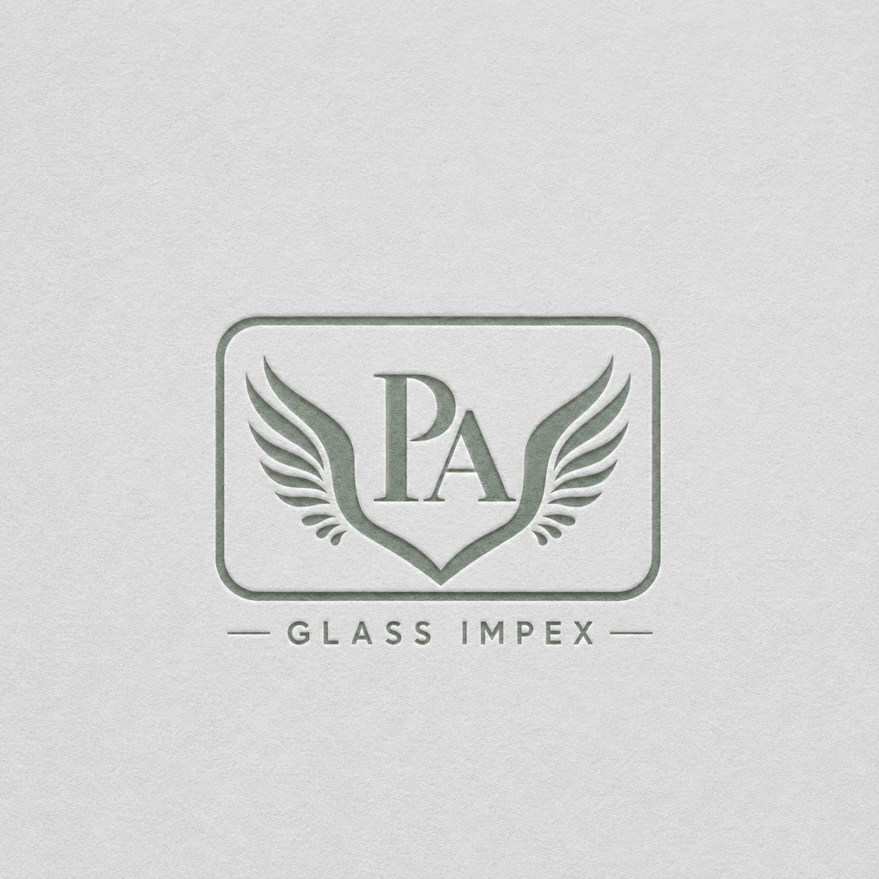 P A GLASS IMPEX logo
