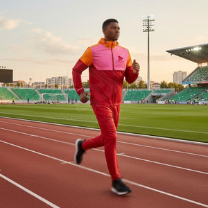 Traje cortavientos de alta calidad, de secado rápido y diseño ligero, para fitness, actividades al aire libre y uso en equipo. - Product Image 5