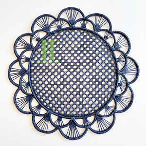 Set de table en corde de papier de haute qualité, tailles personnalisables, variété de couleurs, pour la décoration de table de salle à manger, Noël, OEM du Vietnam, vente en gros - Product Image 4