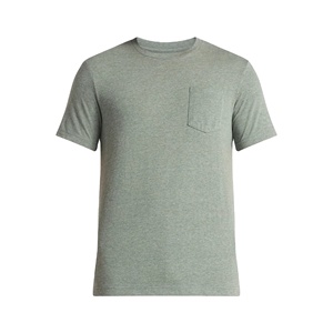 T-shirts pour hommes grande taille, couleur unie, tricotés, 100% coton, respirants, séchage rapide, col rond, coupe ajustée, personnalisables, été, quotidien - Product Image 5