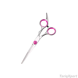 Ciseaux de barbier pliables professionnels personnalisés pour droitiers, logo personnalisé, lames en acier inoxydable 4Cr13 affûtées, coiffure - Product Image 2