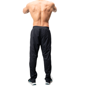 Pantalon cargo pour homme, écologique, séchage rapide, respirant, tissu en mélange de coton et de polyester, taille élastique, poches profondes, décontracté, pour tous les jours - Product Image 3