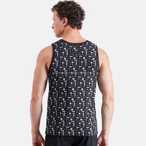 Nardon Apparel Vente en gros Personnalisé Débardeurs pour hommes décontractés 100% Coton Respirant Couleur unie Confortables - Product Image 2