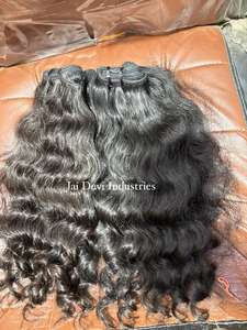 Cheveux Indiens Naturels Bruts 100% Authentiques Grade 15A, Ondulés, Vierge, Style Body Wave, Paquets de Tissage de Cheveux Humains avec Ondulations Profondes - Product Image 6