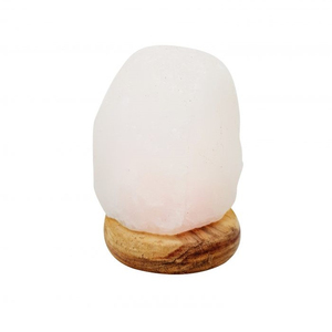 Natural <b>Crystal</b> Decorative Lighting with Personalized Branding Wholesale Best Selling Himalayan White Salt Lamps Handcrafted - Product Image 1