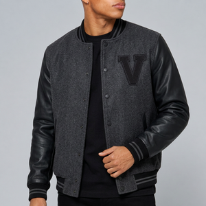 Fabricant de vestes Letterman à faible MOQ proposant des vestes en mélange de laine pour les boutiques et les marques de vêtements - Product Image 2