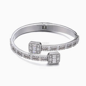 Élégant 6MM 11MM Moissanite Cuban Link Bracelet DEF VVS 925 Sterling Silver HipHop Iced Jewelry Wholesale - Product Image 1