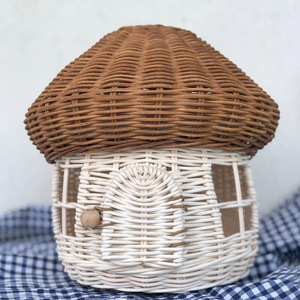 บ้านของเล่นหวายรักษ์โลก บ้านไม้พรีเมียมสำหรับเด็กเล็ก ของเล่นเสริมสร้างจินตนาการ - Product Image 6