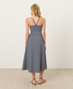 Spring Summer Women Beach Dress Custom Summer Dress A-Line Casual Summer Wear Natural Waistline Racerback Straps Midi Dress - Product Image 4