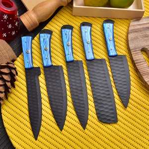 Multi Purpose <b>Kitchen</b> Chef <b>Knife</b> Set with <b>Sharp</b> Stainless Steel Blades Comfortable Non Slip Handles for Daily Use Chef <b>Knife</b> Set - Product Image 3