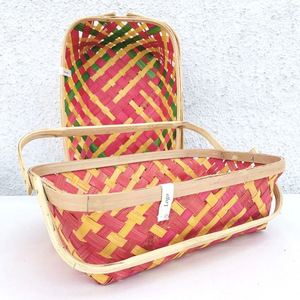Vente en gros de paniers cadeaux naturels de qualité supérieure paniers en bambou de style moderne à bas prix pour les cadeaux - Product Image 4