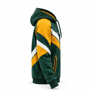 Modern Performance Hooded Outerwear Personalized Polyester Graphic Apparel Large <b>Scale</b> Manufacturing Wholesale Business - Product Image 4