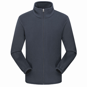 Men's Outdoor Jacket <b>Wind</b> <b>Breaker</b> Polar Fleece Jacket Coat Custom Embroidery Logo Body Warmer Fleece Coat - Product Image 2