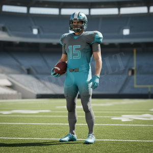 Highest Quality Short Sleeve Breathable Sublimation Design American Football Uniforms Apparel Football Team Name Number Uniforms - Product Image 3