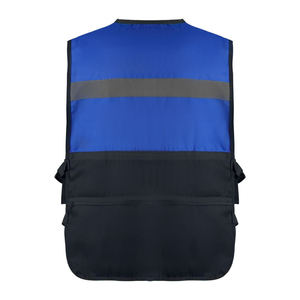 เสื้อแจ็กเก็ต Hi-Vis สะท้อนแสงเสื้อกั๊กสร้างความปลอดภัยสะท้อนแสงโลโก้ตามสั่งโพลีเอสเตอร์5834 - Product Image 2