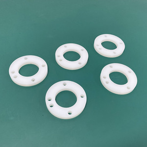 REDECO Custom Molded Silicone <b>Rubber</b> Seal White High Precision Industrial Sealing Parts OEM ODM - Product Image 1