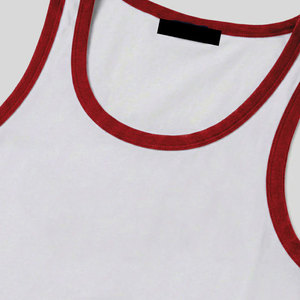 เสื้อกล้ามแฟชั่นสไตล์สตรีทสำหรับผู้ชาย เสื้อยืดออกกำลังกายทรงยาว ผ้าฝ้ายผสมสแปนเด็กซ์ ยืดหยุ่นได้ เหมาะสำหรับเพาะกาย เสริมสร้างกล้ามเนื้อ ผลิตตามแบบ OEM แห้งเร็ว - Product Image 6