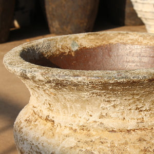 Pot de fleurs en céramique émaillée écologique pour la maison et le jardin avec trou de drainage - Jardinières durables fabriquées en usine au Vietnam - Product Image 5