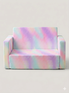 Comfortable Minimalist Double <b>Folding</b> Safety Kids Full Foam <b>Sofa</b> for Boys and Girls Apartment Living Room Use - Product Image 5