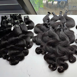 Extensiones de Cabello Natural Ondulado al Por Mayor a Precio de Fábrica, Cabello Vietnamita Virgen de un Solo Donante, 18, 20 y 22 Pulgadas - Product Image 1