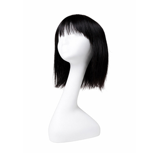 HairOriginals Cap <b>Wig</b> with Bangs | Full Head Bangs | Raw Virgin Indian Temple Hair | 150-200g | Haryana Origin - Product Image 1