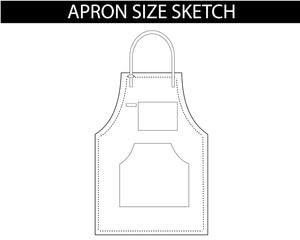Delantal de Lona y Cuero de Lujo Premium con Cremallera, Ajustable, con Tirantes Cruzados, para Chef, Barbacoa, Barbero, Carpintero, Taller, Equipo Utilitario LCA-0073 - Product Image 2