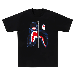เสื้อยืด Bape ขายดี สไตล์ลำลอง สปอร์ต ทรงโอเวอร์ไซส์ ใส่สบาย ผ้าเจอร์ซีย์คอตตอน 100% แขนสั้น พิมพ์ลาย ระบายอากาศได้ดี - Product Image 1