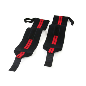 Sangles de poignet réglables pour haltérophilie avec fermeture auto-agrippante, pour soulevé de terre, gym et fitness, fabricant OEM de sangles en gros, export. - Product Image 5
