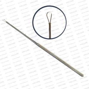 Kit de 5 Piezas para la Eliminación de Cera de Oídos, Incluye Cureta de Acero Inoxidable, Lazo para Extraer Cera y Tijeras de Precisión para Eliminar Pelo del Oído, Marca Vaslcare - Product Image 6