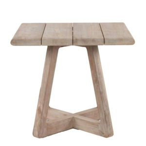 Tables à manger en teck massif avec un design minimaliste moderne, écologiques et durables pour la maison ou l'hôtel - Product Image 1