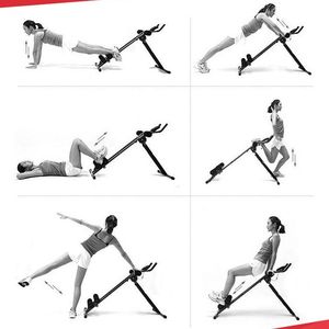 Attrezzo Regolabile per Addominali da Casa/Palestra con Ruote, Macchina Pieghevole per Addominali - Product Image 3