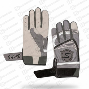 ถุงมือตีเบสบอล SAAR INDUSTRIES ดีไซน์ล่าสุด คุณภาพสูง บริการ OEM ทนทาน ผลิตจากผ้าสแปนเด็กซ์/โพลีเอสเตอร์ แบบติดแถบตีนตุ๊กแก ไซส์ XXL - Product Image 4