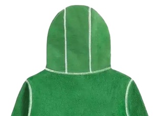 Sweat à capuche en molleton vintage délavé à l'acide, imprimé numériquement, 300/430 GSM, poids lourd, avec surpiqûres contrastées, 2026 - Product Image 3