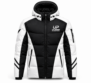 Chaqueta de Invierno Impermeable con Capucha para Hombre, Chaqueta Acolchada para Esquí, Parka para Exteriores, Fabricante OEM ODM - Product Image 1