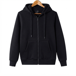 hoodies men men's High Quality Men's Hoodies Full <b>Zip</b> up Custom Print logo Hoodie for Man and WomenTrendy new product-Street - Product Image 1