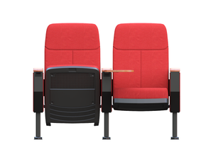 Silla de auditorio resistente al por mayor que garantiza estándares de estabilidad y seguridad para teatros de espacios públicos - Product Image 4