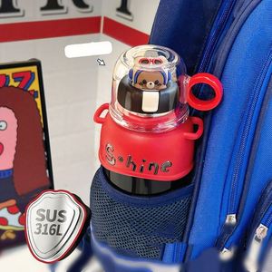Vaso Aislado Portátil de 500 ml para Niños, con Diseño de Dibujos Animados, de Acero Inoxidable 304, Resistente a Roturas - Product Image 5