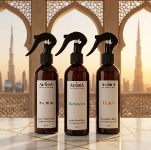 Luxury Natural Arabian Oud Agarwood Bakhoor Room Air Freshener Deoderizer Spray Long Lasting Custom Label Factory Price - Product Image 1