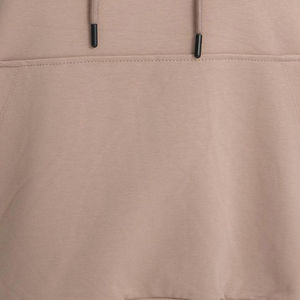 Ensemble de survêtements pour femmes en coton 100% personnalisé OEM, coupe oversize, couleur unie, respirant, prix de gros - Product Image 5