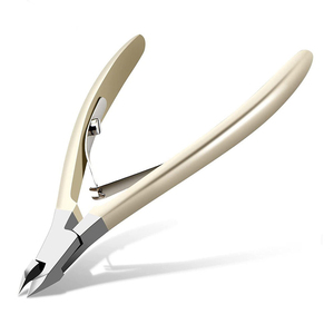 Premium Stainless Steel Luxury Reinforced <b>Box</b>-Joint Cuticle Nipper Sharp Extra Durable for Thick Cuticles High Quality Nail Tool - Product Image 5