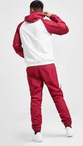 Custom Logo Winter Streetwear Hooded Printed Waterproof Lightweight Cotton Tracksuits <b>Wind</b> <b>Breaker</b> Men's Outdoor Sweat Suit Set - Product Image 2