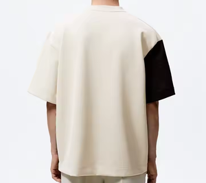 Custom Cotton High Quality Regular Fit O-Neck Short Sleeve Eco-Friendly 220g Breathable Solid Men's and Women's Pullover T-<b>shirt</b> - Product Image 2