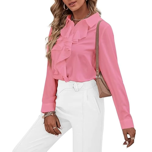 Chemises habillées pour femmes à manches longues, nouvelles chemises habillées professionnelles, vêtements de travail formels, chemises habillées élégantes pour femmes - Product Image 1