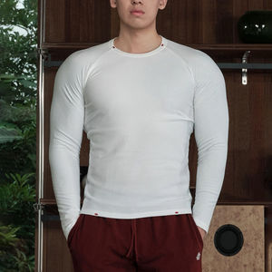 บริการปรับแต่ง OEM ของ SIDDIQUI HOSINEX เสื้อยืดคอกลมผู้ชายแบบเบา น้ำหนักเบา ทรงปกติ ลายเรียบ - Product Image 4